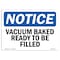 Signmission OSHA Notice, 5" Height, Vacuum Baked Ready To Be Filled Sign, 7" X 5", Landscape OS-NS-D-57-L-18855 - alternate 1